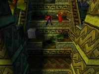Crash Bandicoot, capture décran